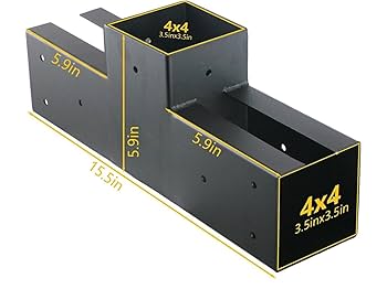 Amazon.co.jp: Auyyhui パーゴラキット｜4 ウェイ直角コーナー